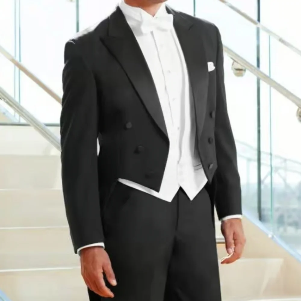 After Six Men's Formal Tuxedo Tail Jacket
